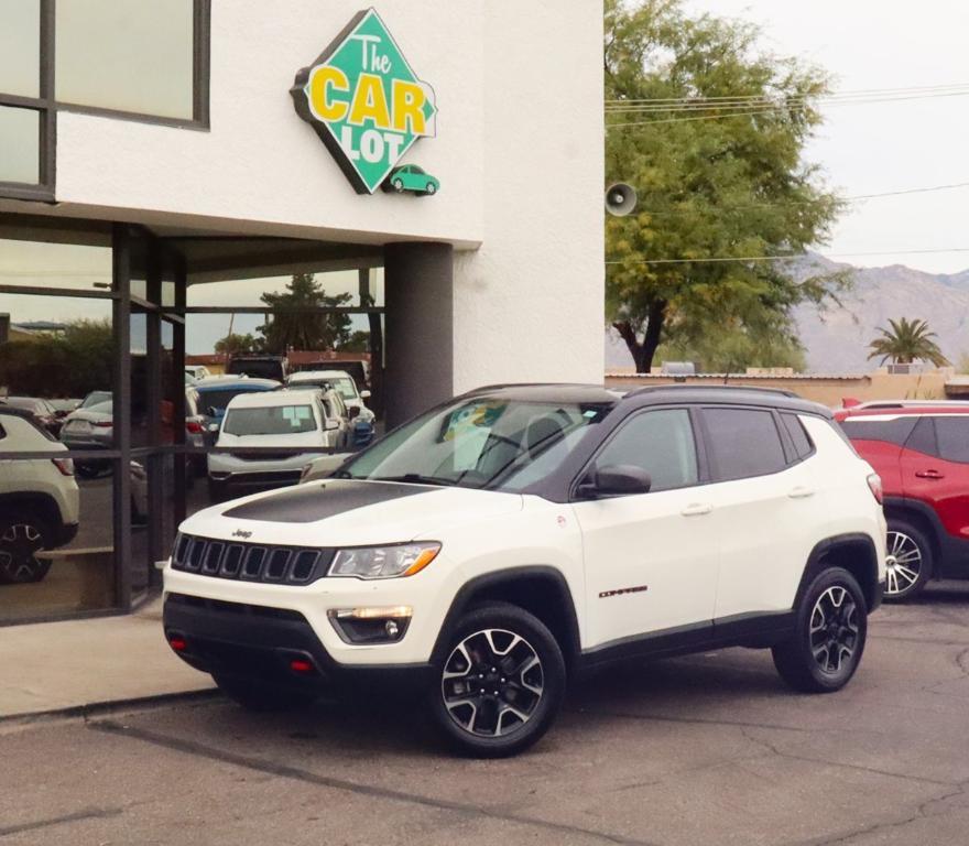 used 2021 Jeep Compass car, priced at $18,995