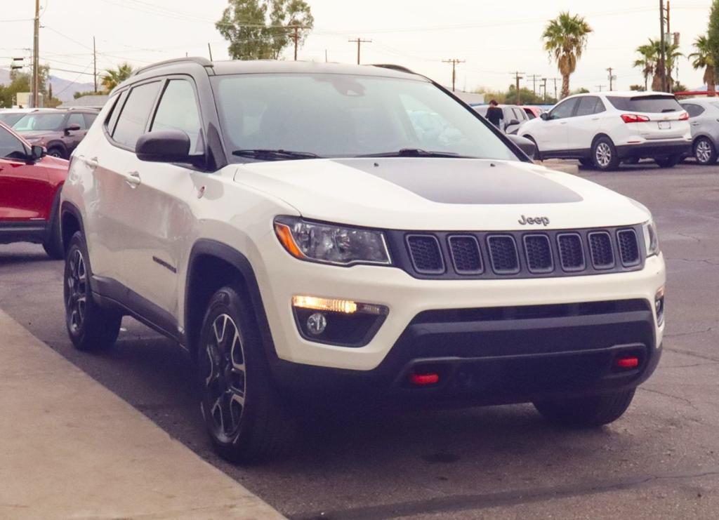 used 2021 Jeep Compass car, priced at $18,995