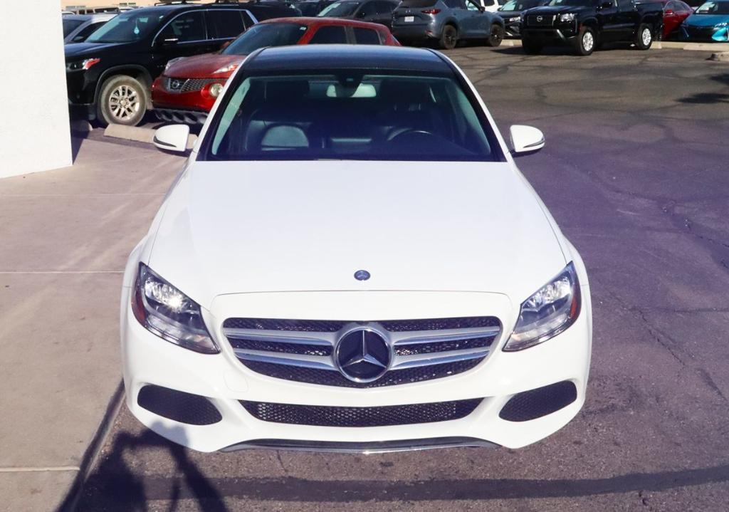 used 2017 Mercedes-Benz C-Class car, priced at $17,995