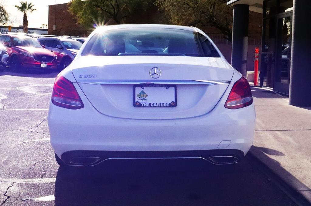 used 2017 Mercedes-Benz C-Class car, priced at $17,995