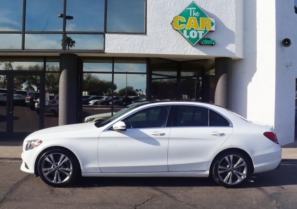 used 2017 Mercedes-Benz C-Class car, priced at $17,995