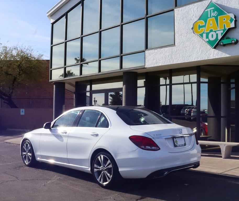 used 2017 Mercedes-Benz C-Class car, priced at $17,995