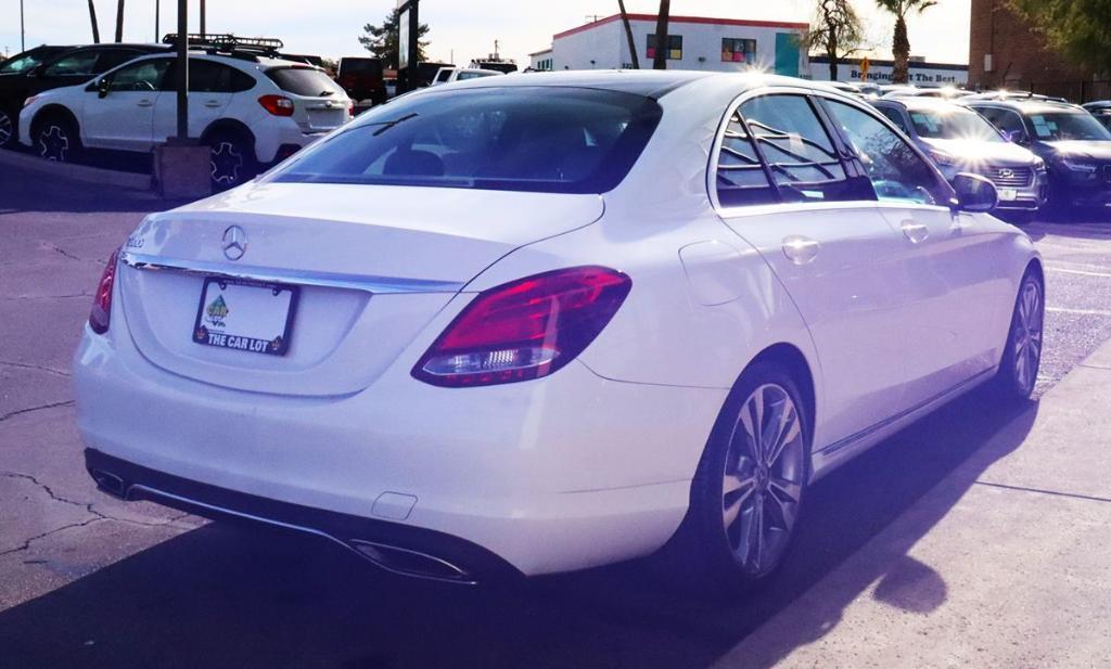 used 2017 Mercedes-Benz C-Class car, priced at $17,995