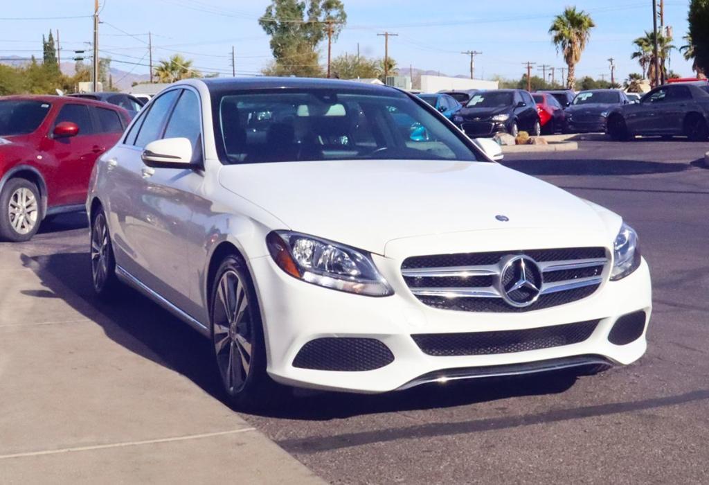 used 2017 Mercedes-Benz C-Class car, priced at $17,995