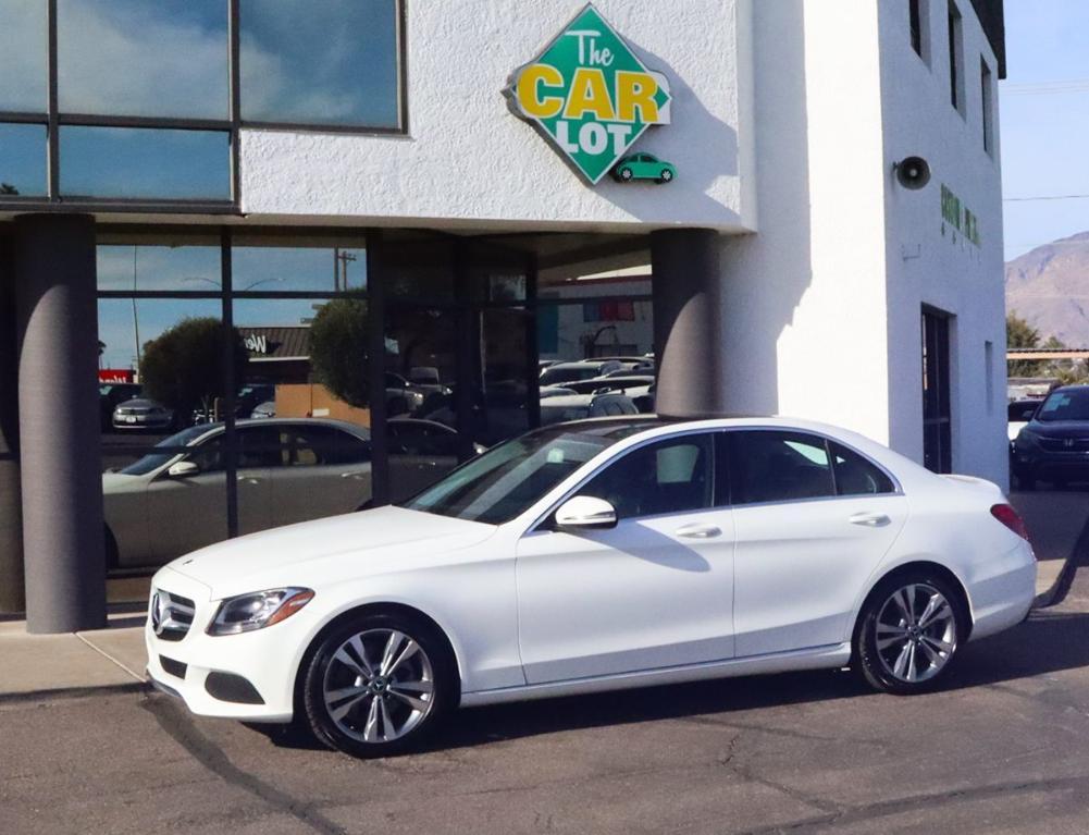 used 2017 Mercedes-Benz C-Class car, priced at $17,995