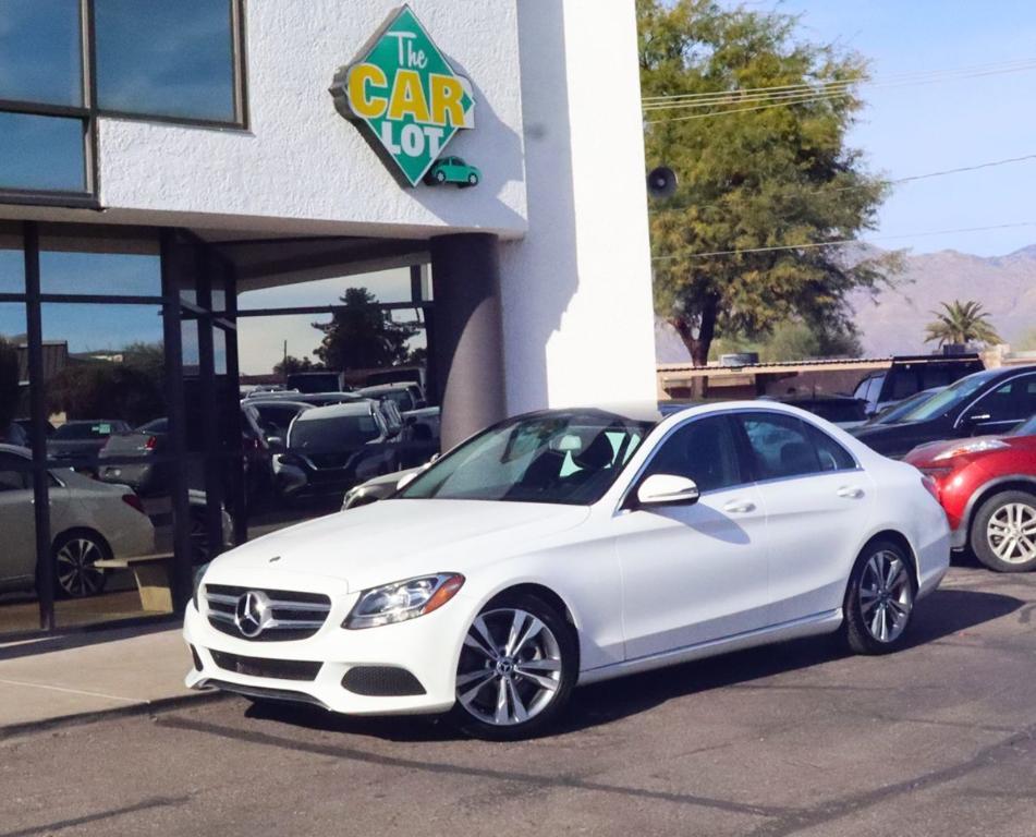 used 2017 Mercedes-Benz C-Class car, priced at $17,995