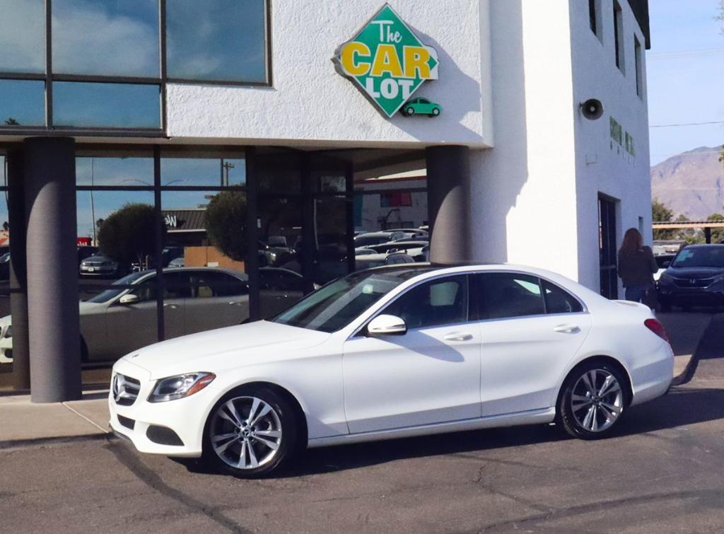 used 2017 Mercedes-Benz C-Class car, priced at $17,995