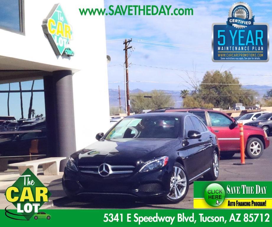 used 2018 Mercedes-Benz C-Class car, priced at $18,995