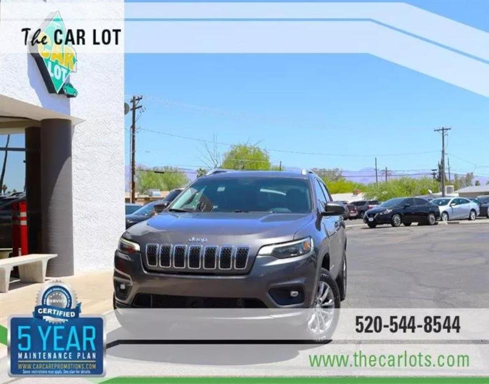 used 2021 Jeep Cherokee car, priced at $20,995