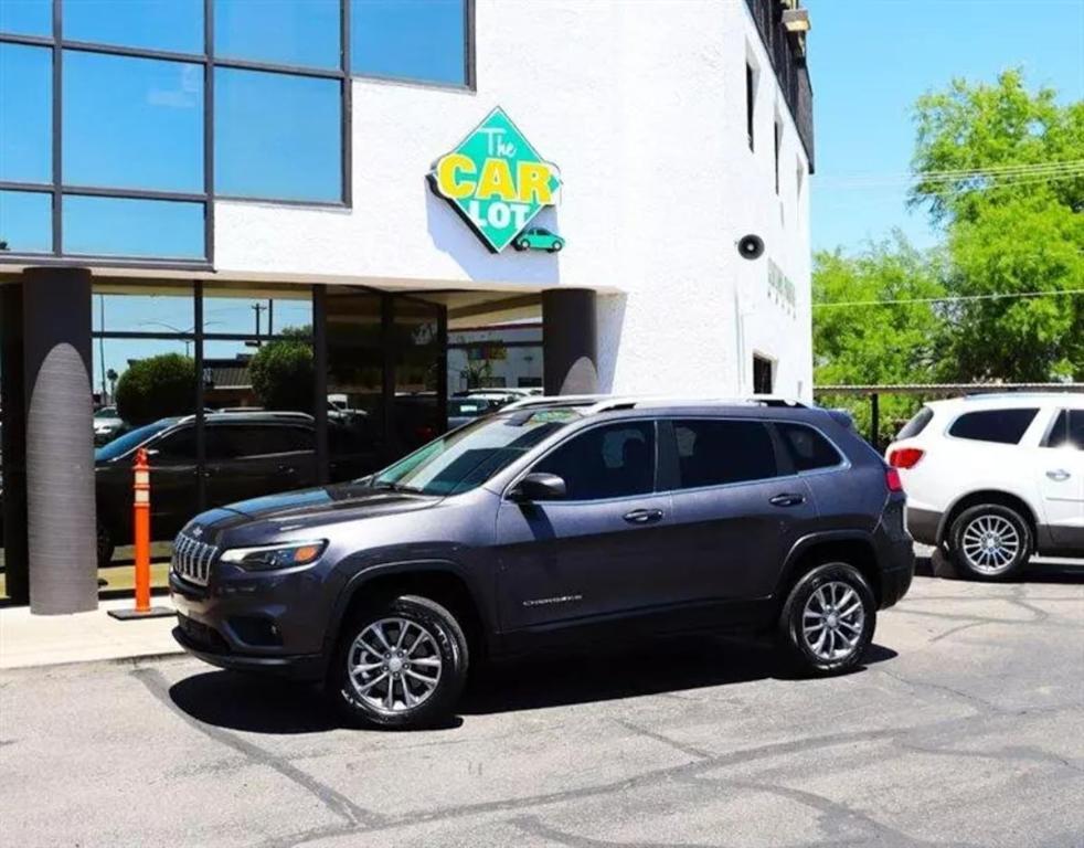 used 2021 Jeep Cherokee car, priced at $20,995