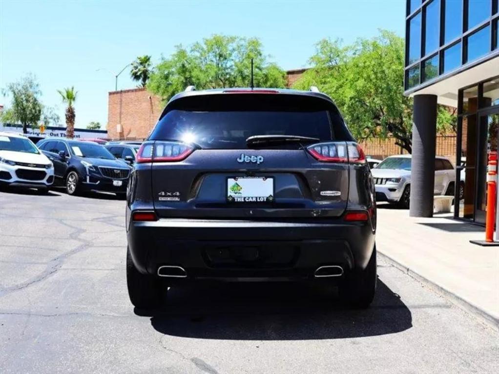 used 2021 Jeep Cherokee car, priced at $20,995