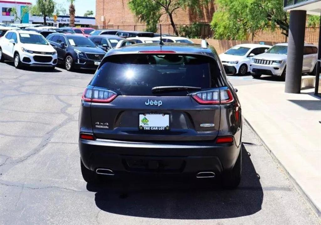 used 2021 Jeep Cherokee car, priced at $20,995