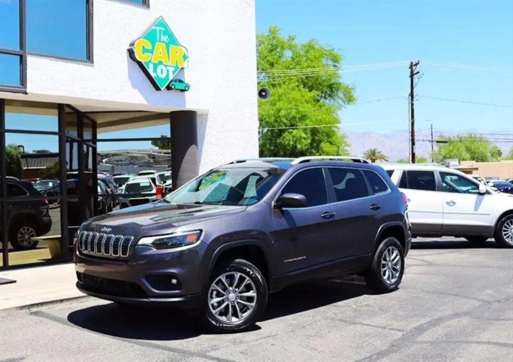 used 2021 Jeep Cherokee car, priced at $20,995