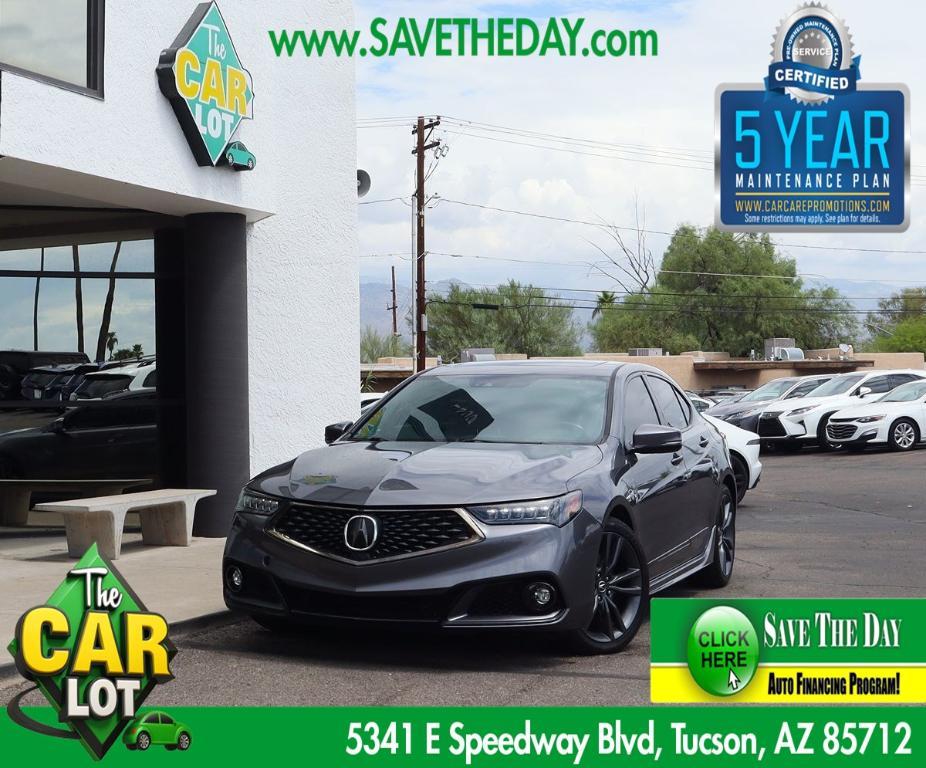 used 2019 Acura TLX car, priced at $20,876