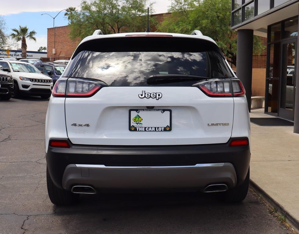 used 2021 Jeep Cherokee car, priced at $22,995