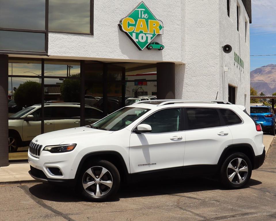 used 2021 Jeep Cherokee car, priced at $22,995