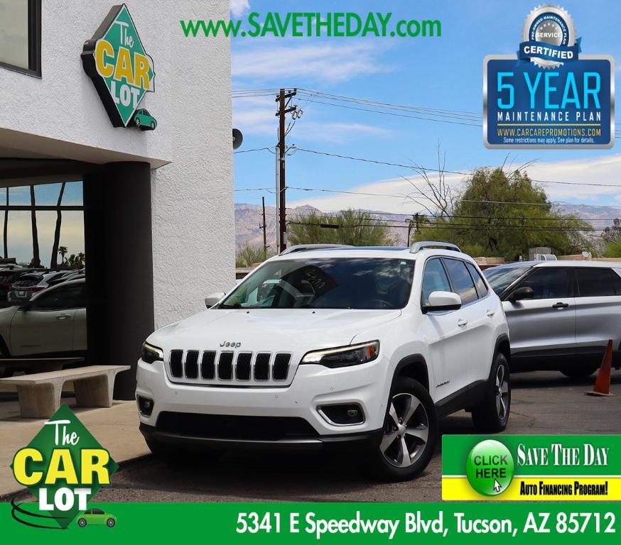 used 2021 Jeep Cherokee car, priced at $22,995