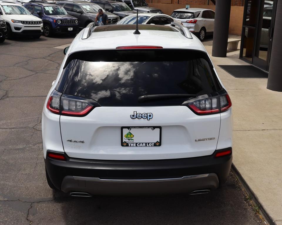 used 2021 Jeep Cherokee car, priced at $22,995