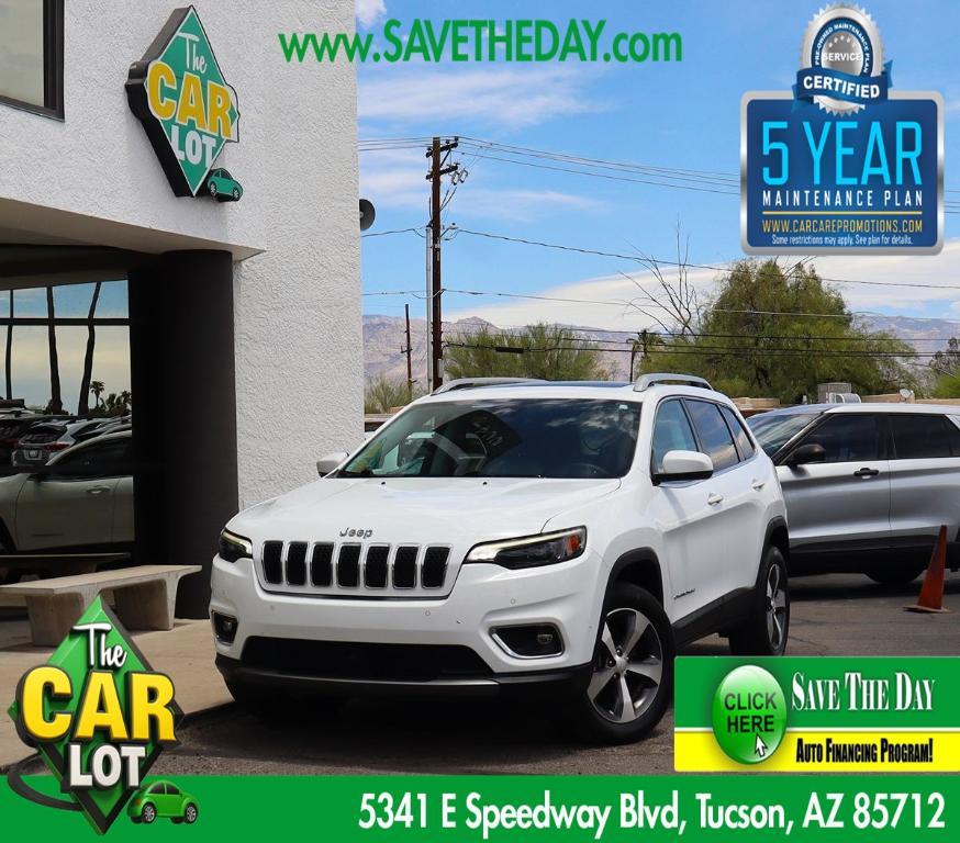 used 2021 Jeep Cherokee car, priced at $21,567