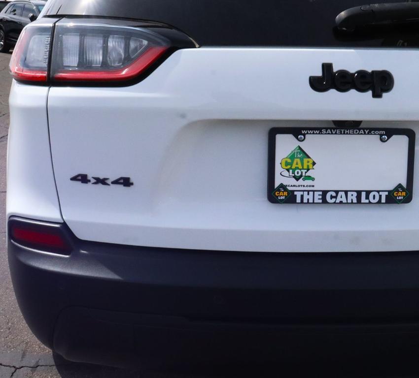 used 2021 Jeep Cherokee car, priced at $20,995