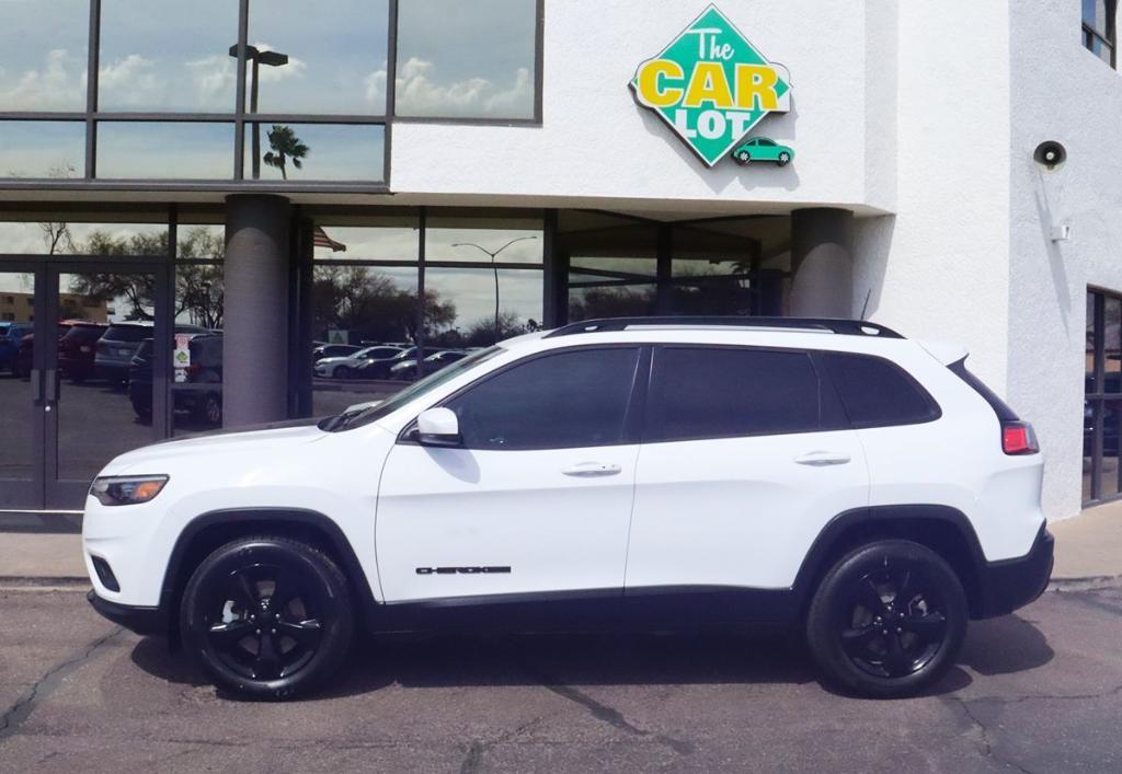 used 2021 Jeep Cherokee car, priced at $20,995