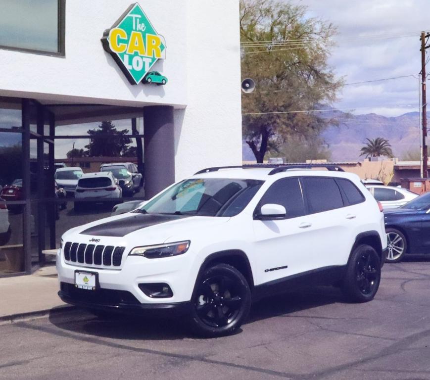 used 2021 Jeep Cherokee car, priced at $20,995