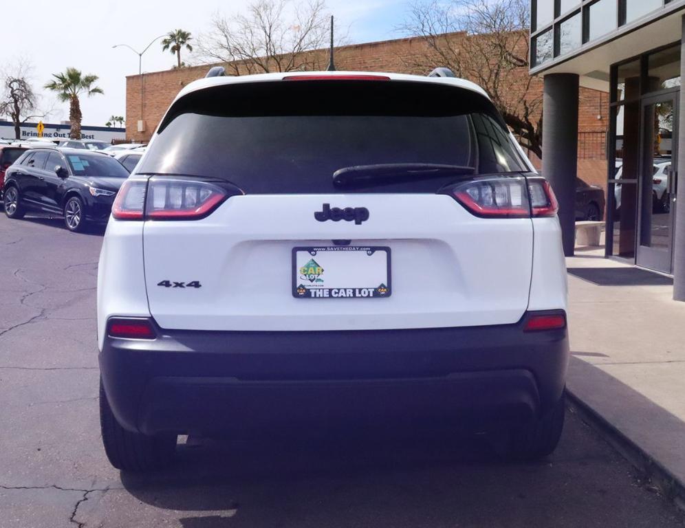 used 2021 Jeep Cherokee car, priced at $20,995