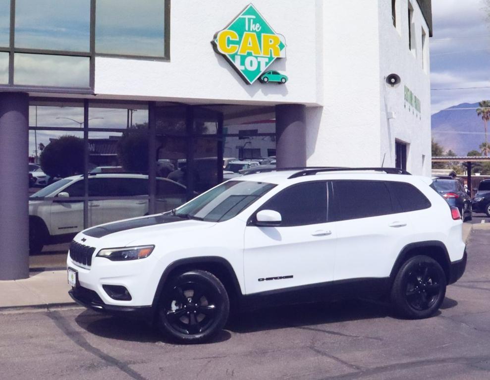 used 2021 Jeep Cherokee car, priced at $20,995