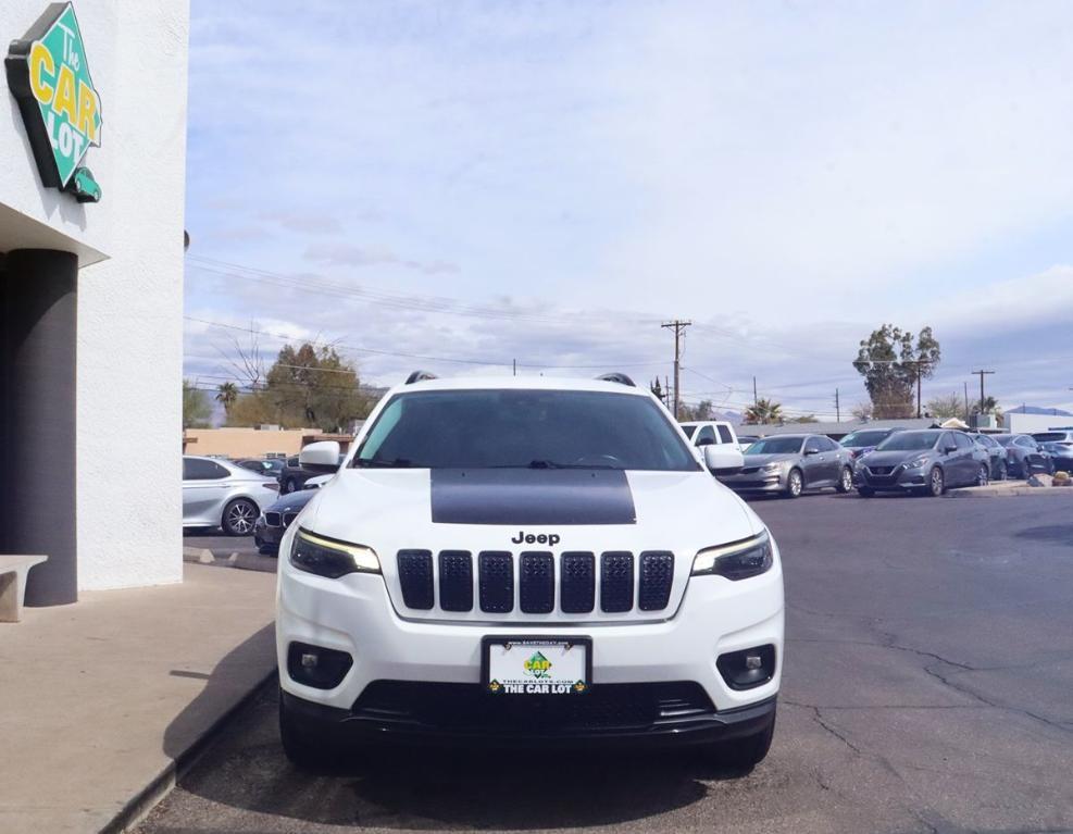 used 2021 Jeep Cherokee car, priced at $20,995
