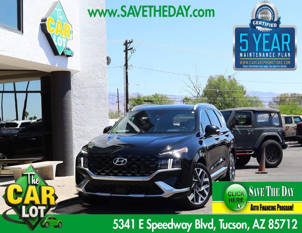 used 2022 Hyundai Santa Fe car, priced at $25,473