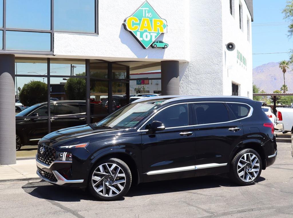 used 2022 Hyundai Santa Fe car, priced at $25,473