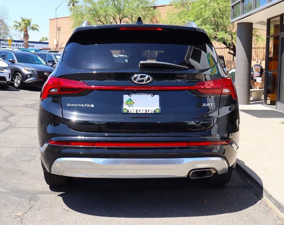 used 2022 Hyundai Santa Fe car, priced at $25,473