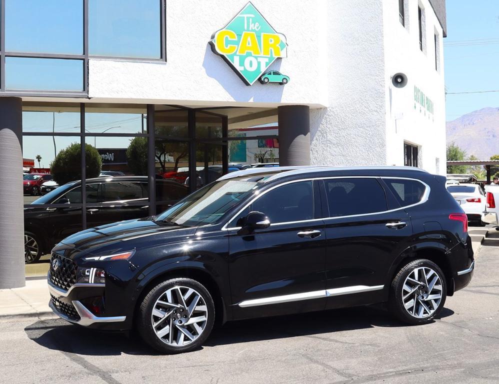 used 2022 Hyundai Santa Fe car, priced at $25,473