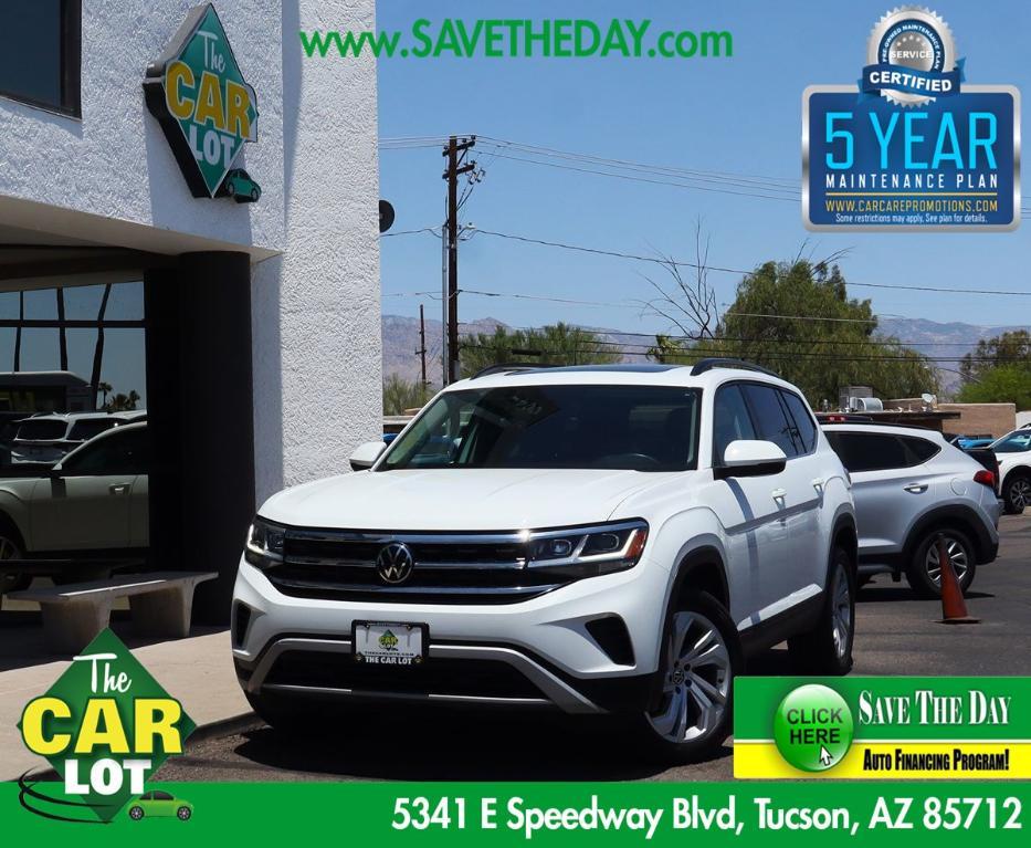 used 2022 Volkswagen Atlas car, priced at $26,995