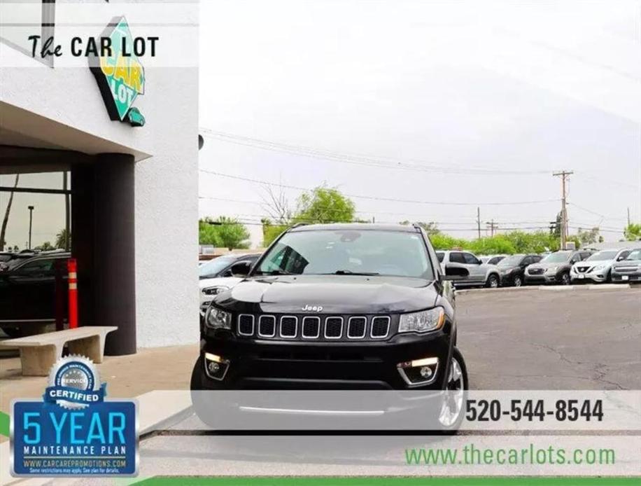 used 2021 Jeep Compass car, priced at $20,995