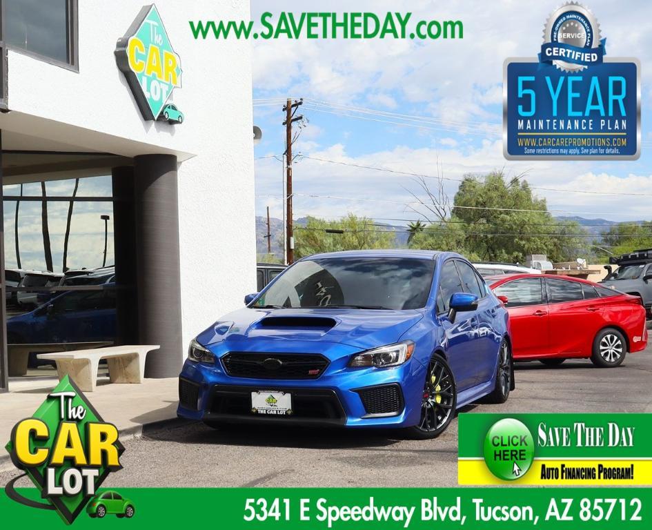 used 2018 Subaru WRX STI car, priced at $24,860