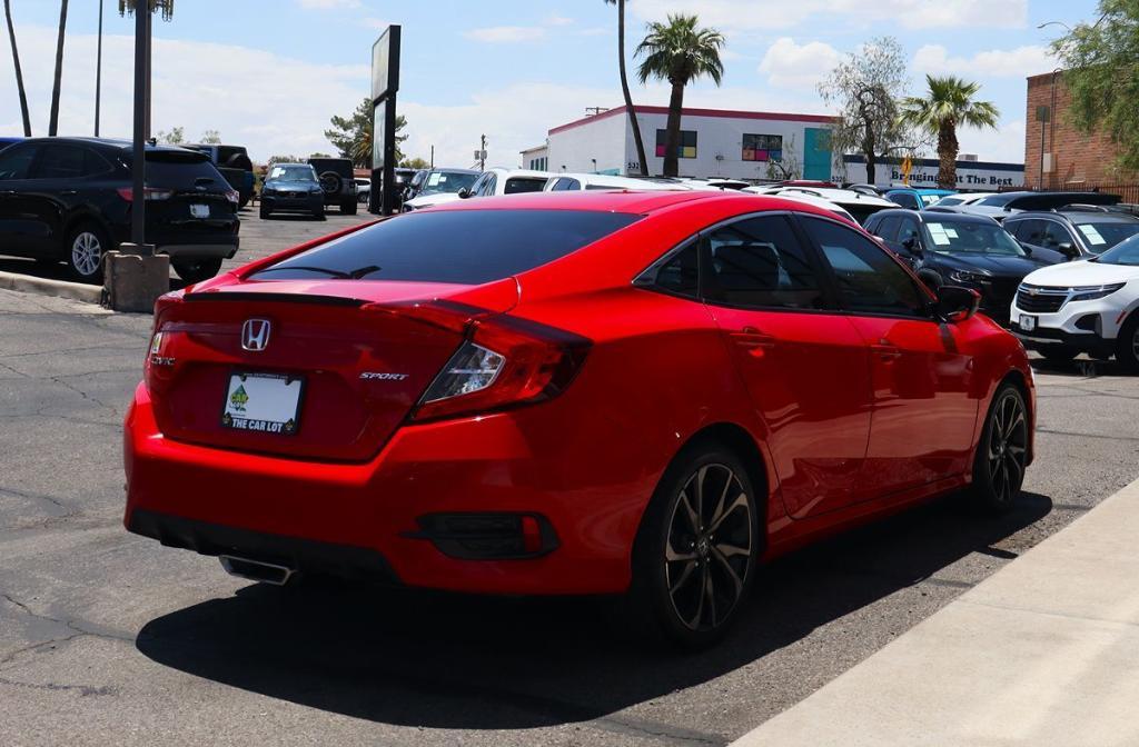 used 2020 Honda Civic car, priced at $21,117