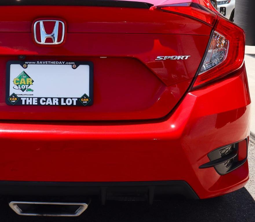 used 2020 Honda Civic car, priced at $21,117