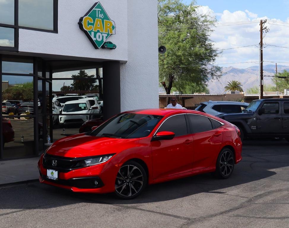 used 2020 Honda Civic car, priced at $21,117