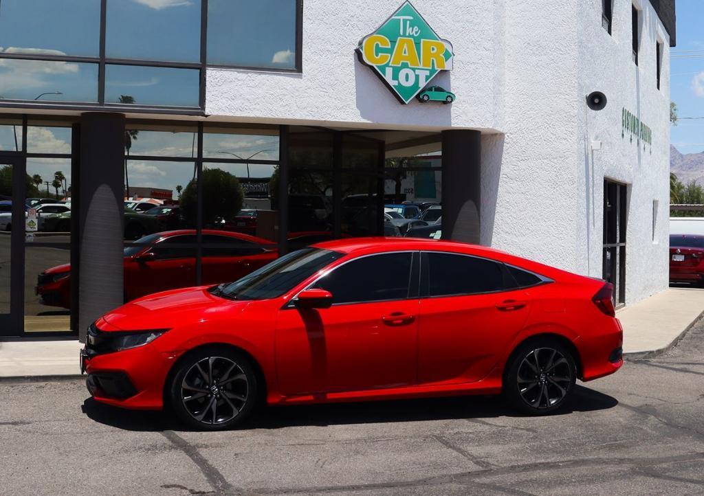 used 2020 Honda Civic car, priced at $21,117