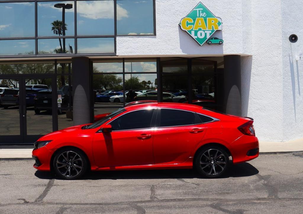 used 2020 Honda Civic car, priced at $21,117