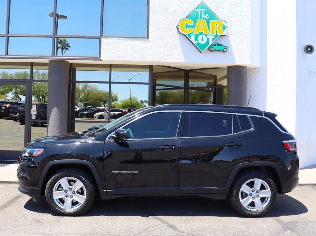 used 2022 Jeep Compass car, priced at $19,995