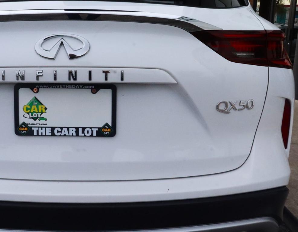 used 2022 INFINITI QX50 car, priced at $26,995