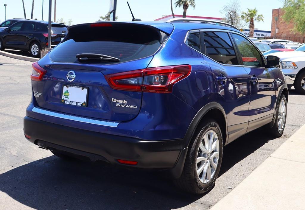 used 2022 Nissan Rogue Sport car, priced at $18,388