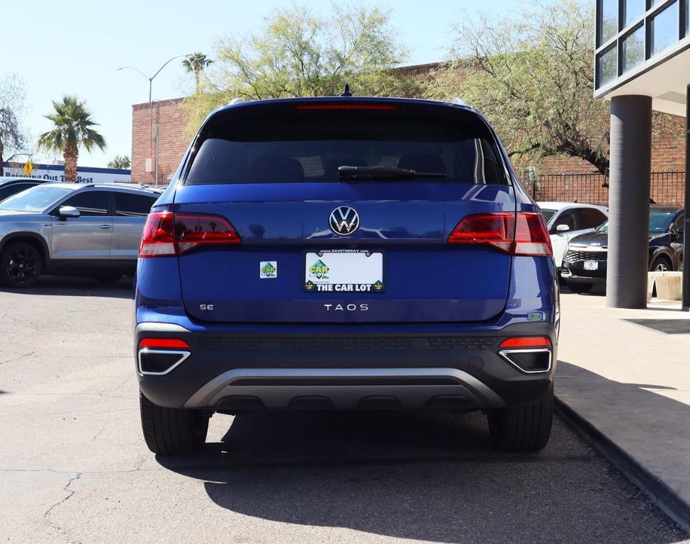 used 2023 Volkswagen Taos car, priced at $16,995