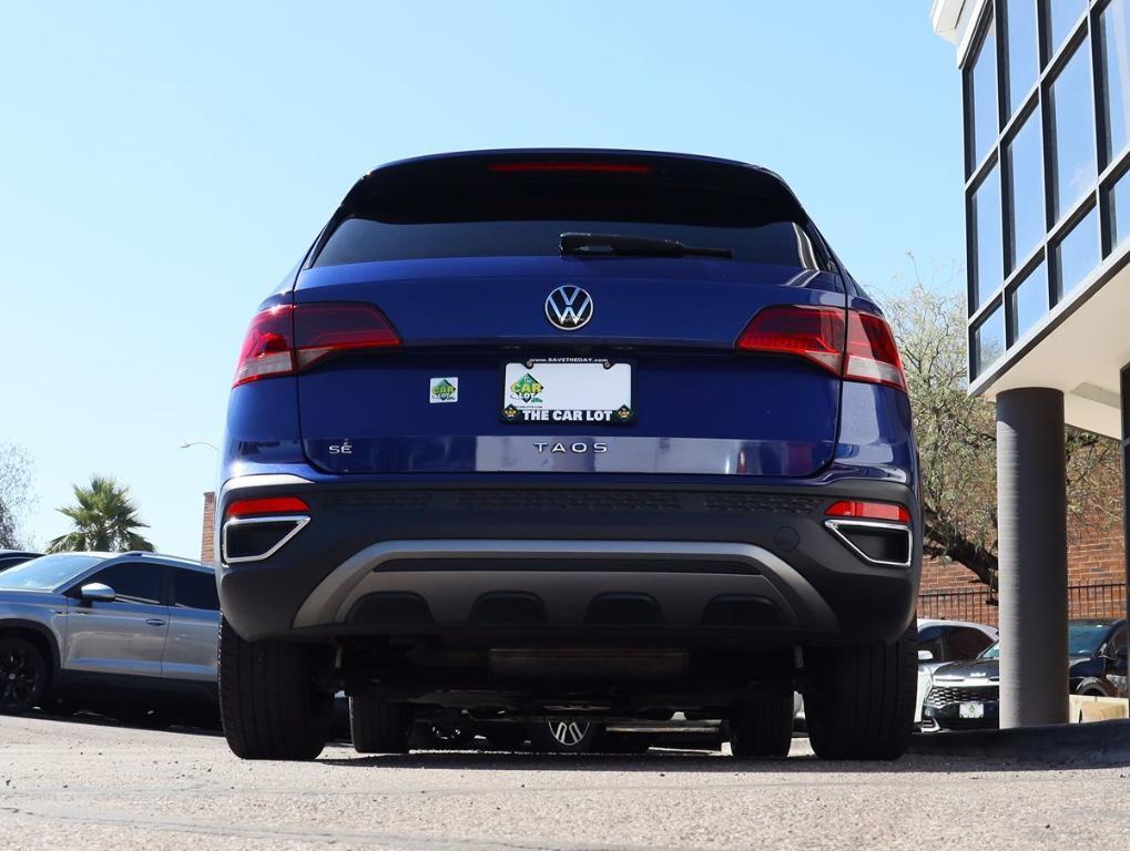 used 2023 Volkswagen Taos car, priced at $16,995