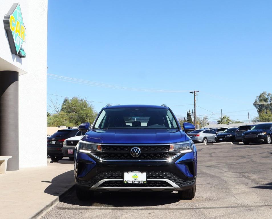 used 2023 Volkswagen Taos car, priced at $16,995