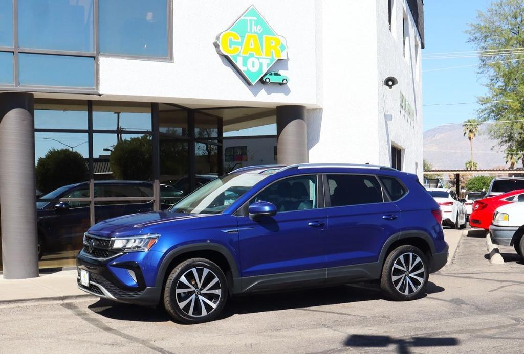 used 2023 Volkswagen Taos car, priced at $16,995