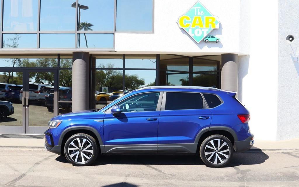 used 2023 Volkswagen Taos car, priced at $16,995