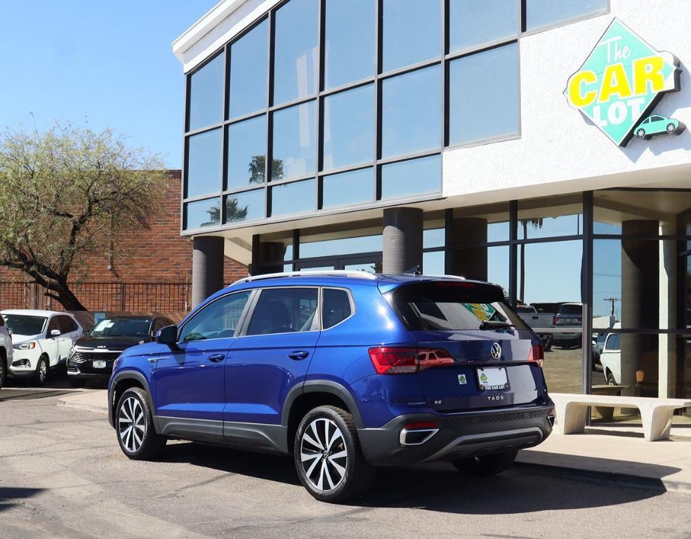 used 2023 Volkswagen Taos car, priced at $16,995